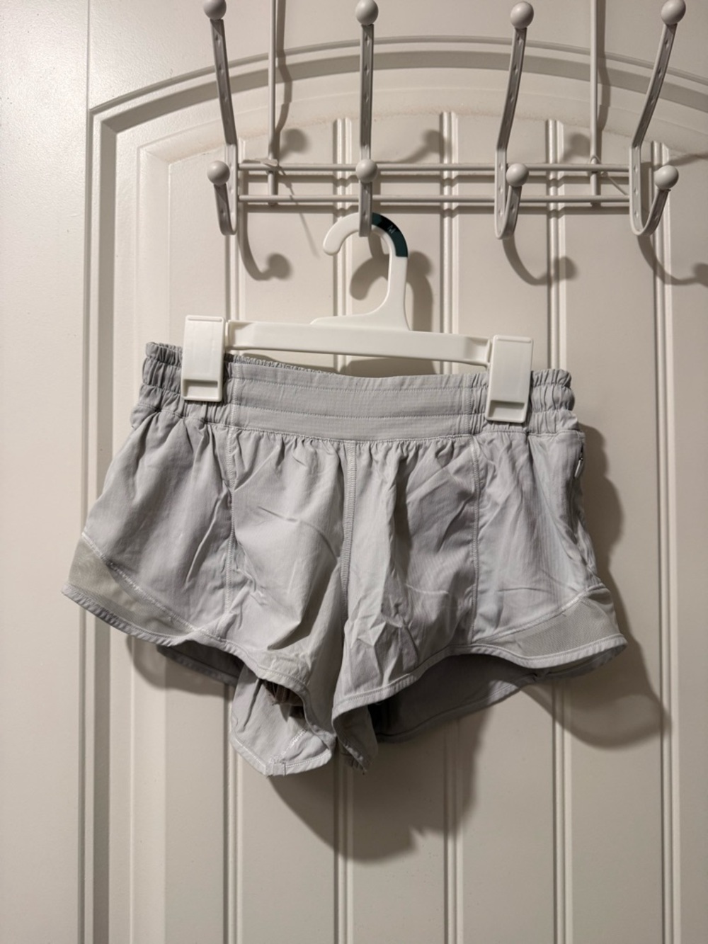 lululemon athletica white women's athletic shorts